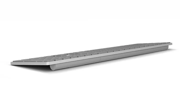 Microsoft Surface Keyboard -n&auml;pp&auml;imist&ouml;, Harmaa