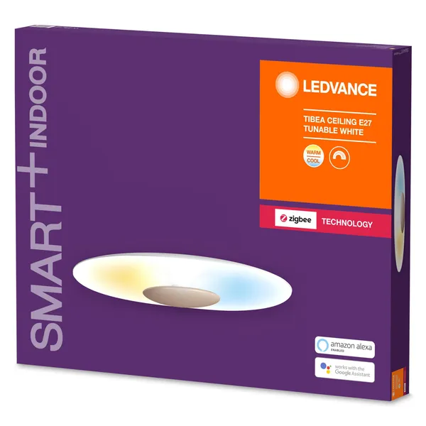 Ledvance SMART+ TIBEA Ceiling 22W/2700-6500 E27 Zigbee
