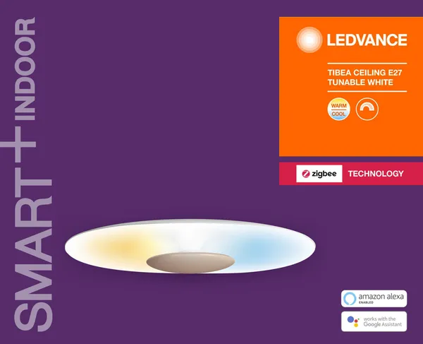 Ledvance SMART+ TIBEA Ceiling 22W/2700-6500 E27 Zigbee