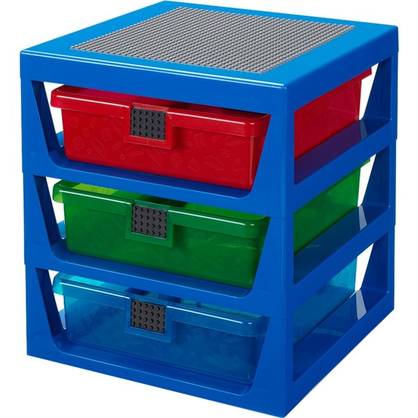 Room Copenhagen LEGO drawer box, storage box&nbsp;(blue)