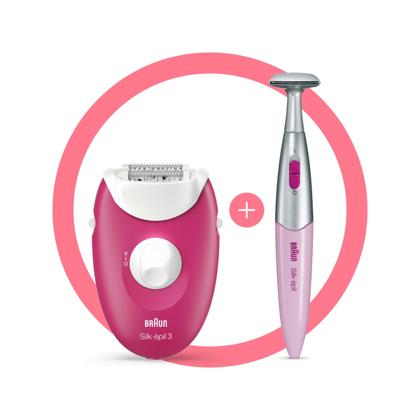 Braun Silk-Epil 3 420 Ruby - epilator