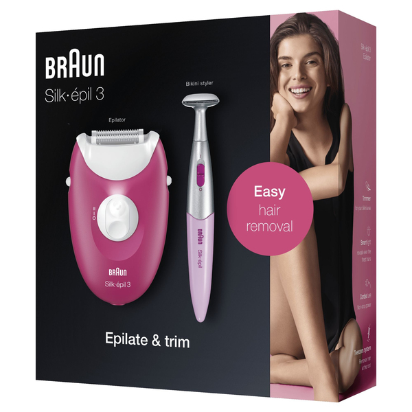 Braun Silk-Epil 3 420 Ruby -epilaattori