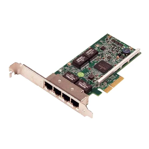 Dell Broadcom 5719 QP 1Gb Network Interface Card Low Profile