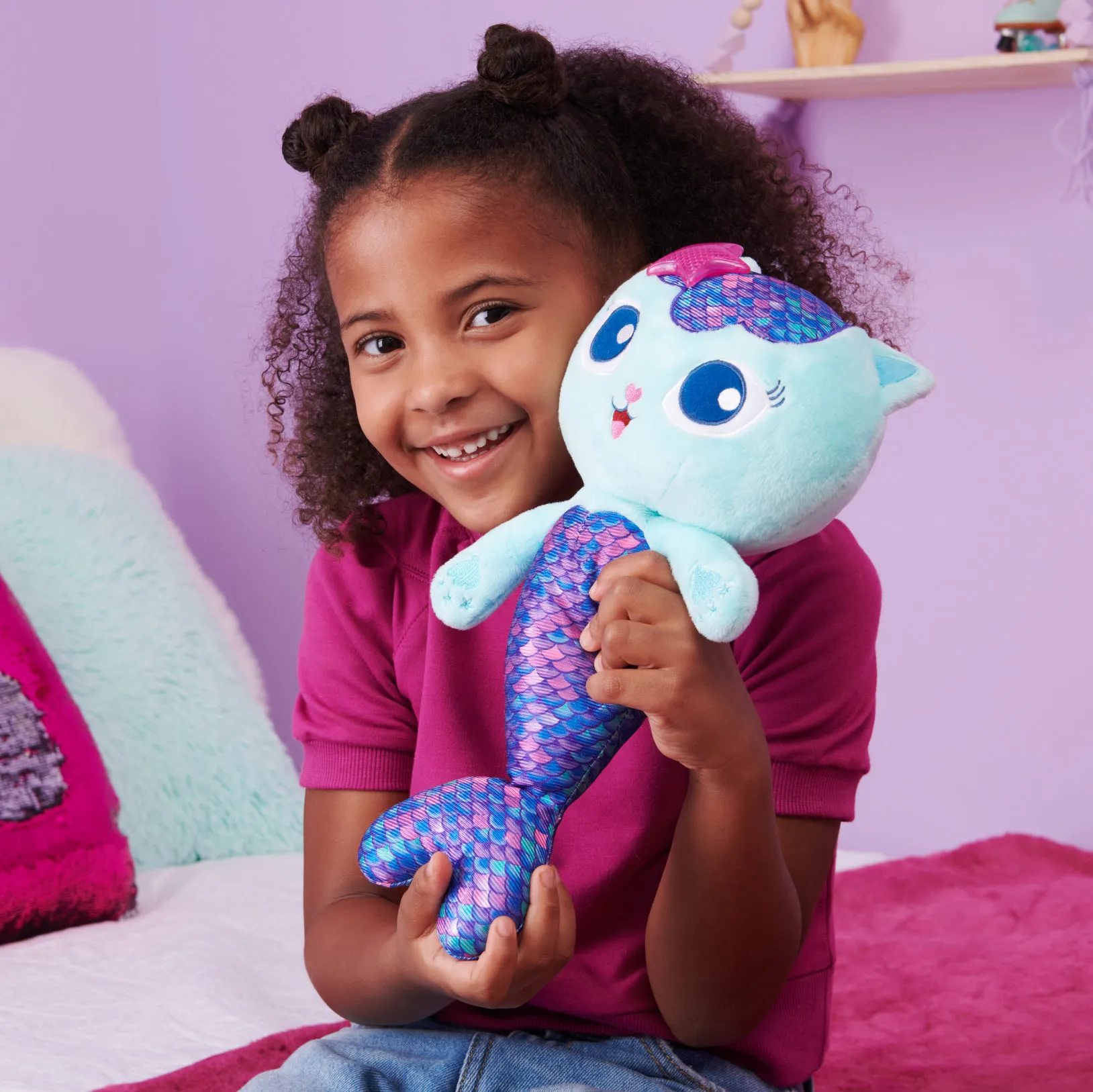 Spin Master Gabby's Dollhouse - Meerkat Plush, Cuddly Toy