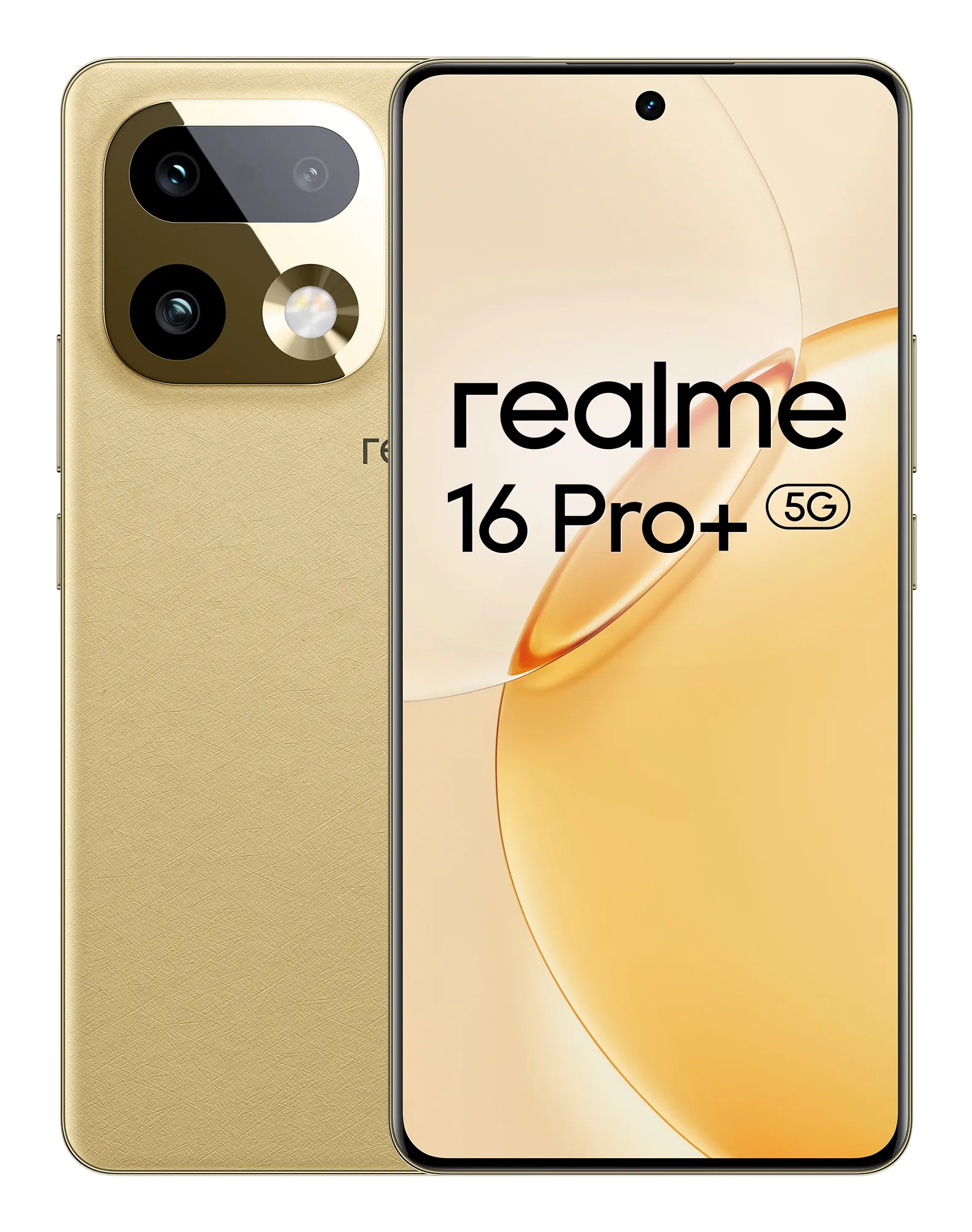 Realme 16 Pro+ 5G 8/256 Gt -puhelin, Master Gold