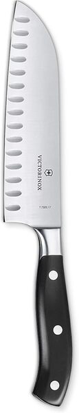 Victorinox Grand Maître taottu Santoku-veitsi 17 cm (ilmakuopitettu)
