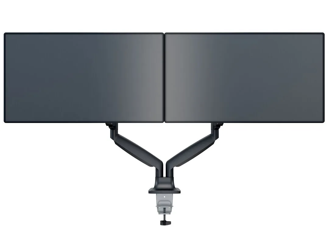 Multibrackets M Deskmount Spring Dual, -monitor arm, black, 15&quot;-27&quot;, 9kg