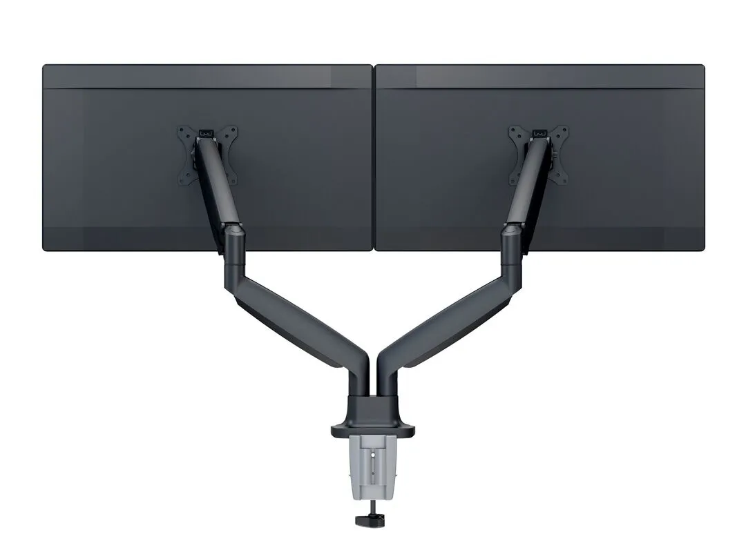 Multibrackets M Deskmount Spring Dual, -monitor arm, black, 15&quot;-27&quot;, 9kg
