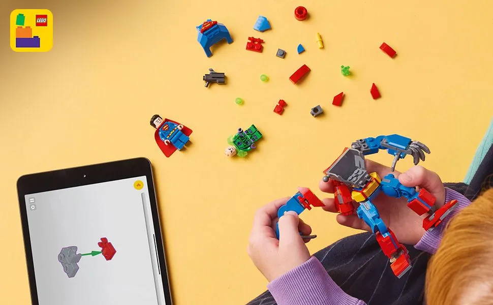 LEGO DC Superman robot mot Lex Luthor 76302