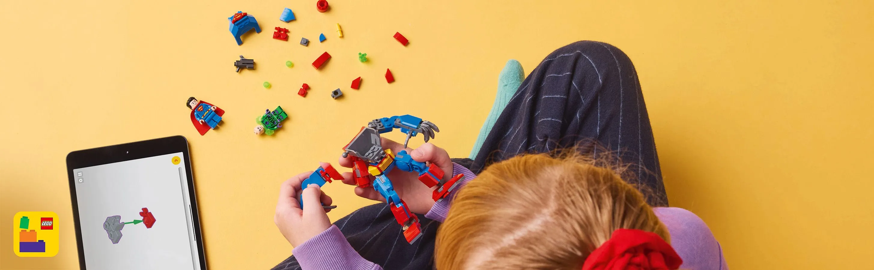 LEGO DC Superman robot mot Lex Luthor 76302