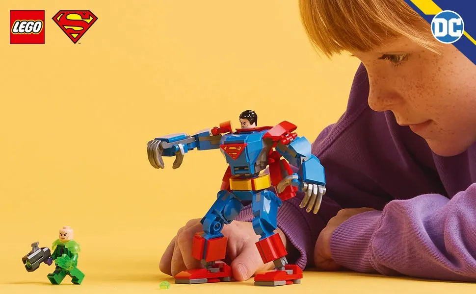 LEGO DC Superman robot mot Lex Luthor 76302