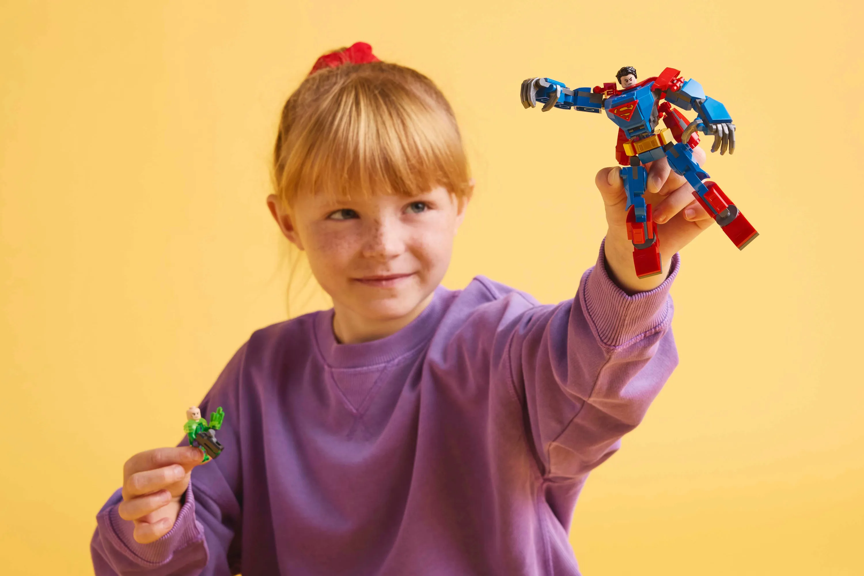 LEGO DC Superman robot mot Lex Luthor 76302