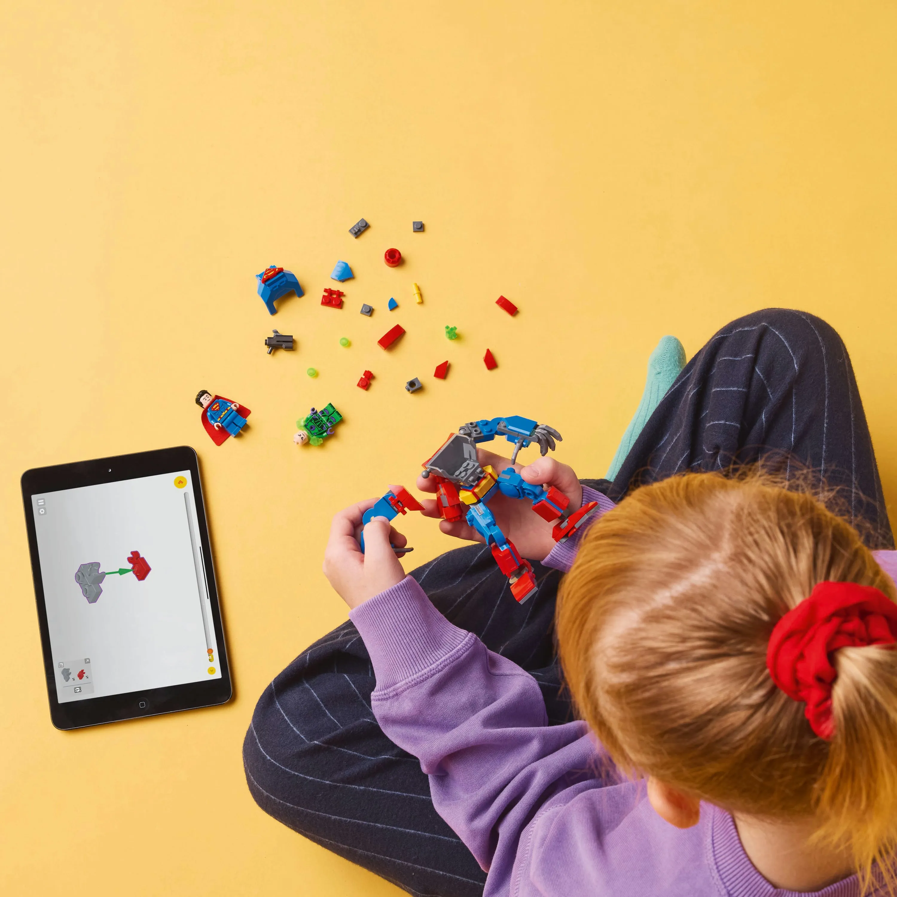 LEGO DC Superman robot mot Lex Luthor 76302