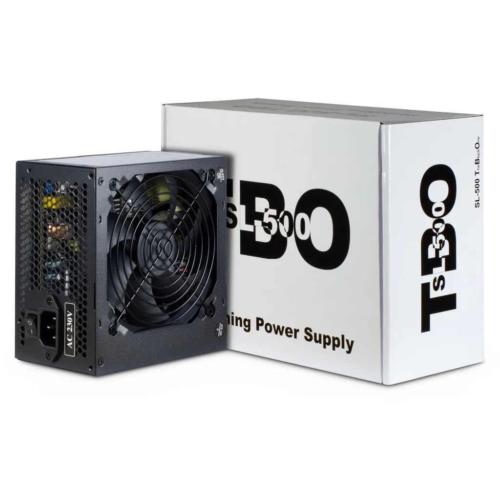 Inter-Tech SL-500 500W - Power supply, 80 Plus