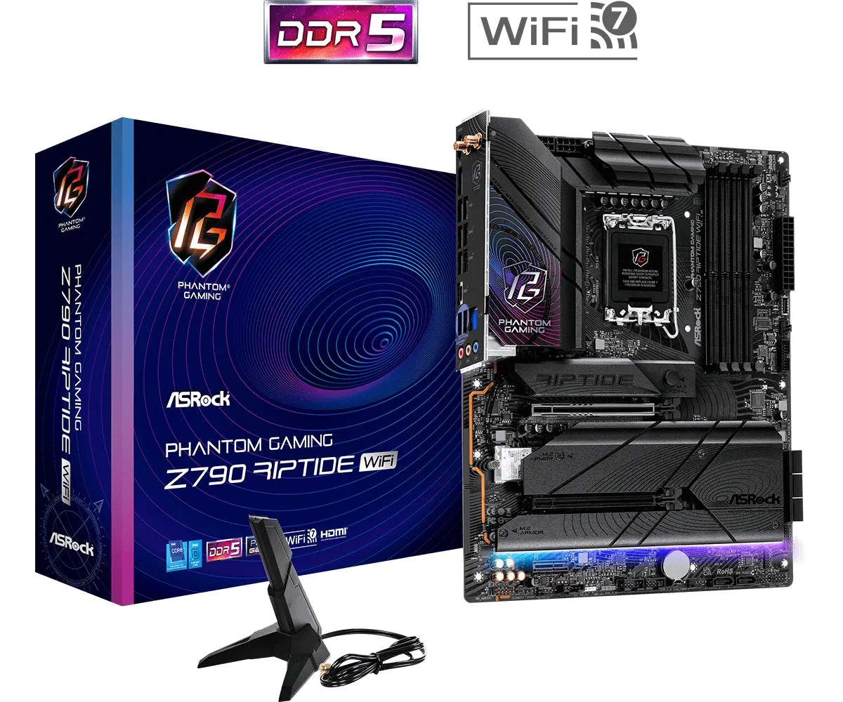 ASRock Z790 Riptide WiFi ATX - moderkort