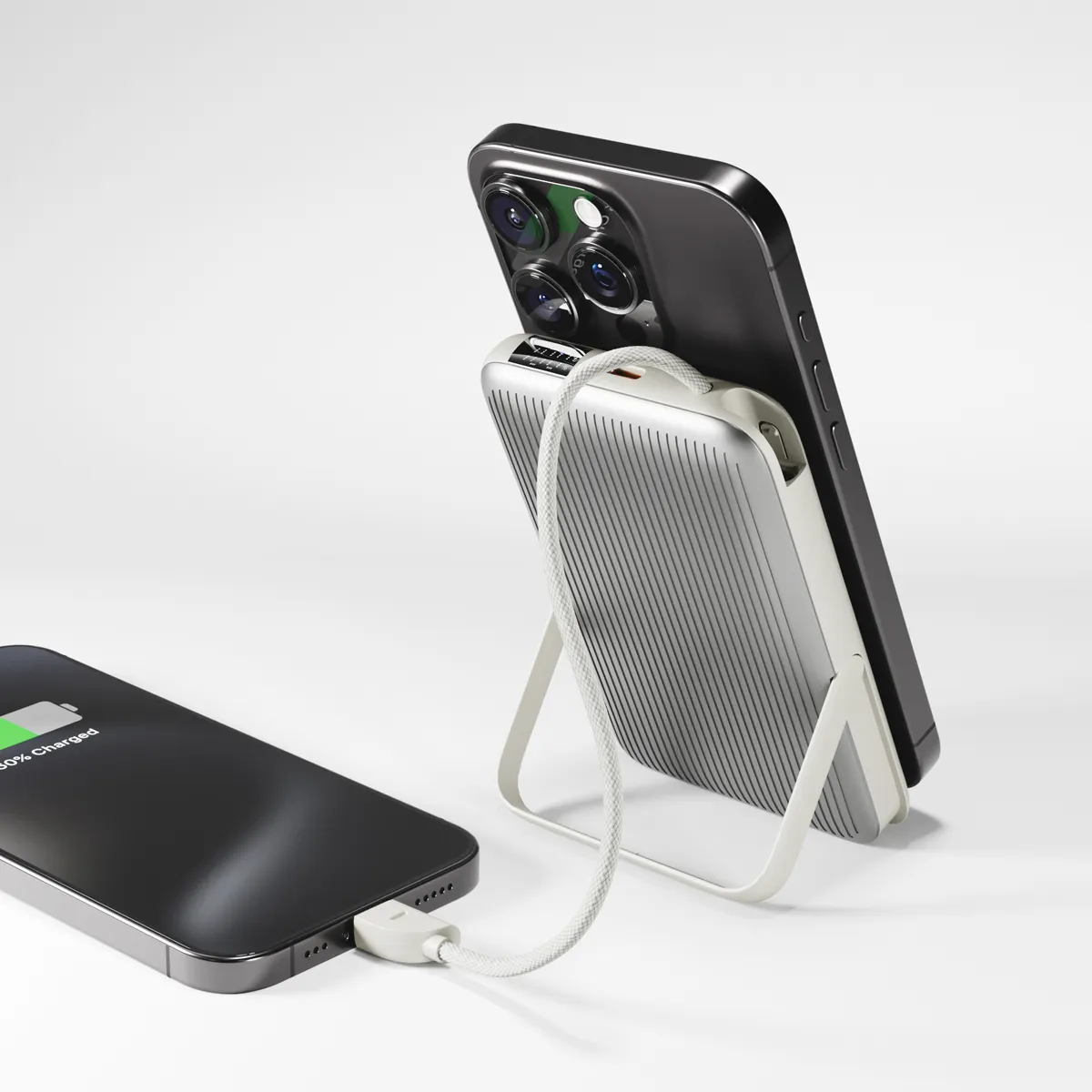 Epico UltraPack 10000mAh Mag+ Wireless Power Bank EM67 - grey