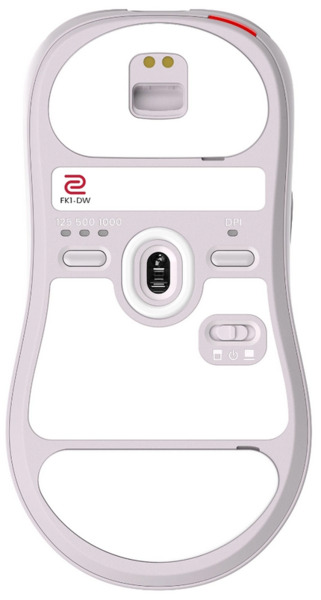 Zowie ZA12-DW Middle tr&aring;dl&ouml;s gamingmus, mattgr&aring;