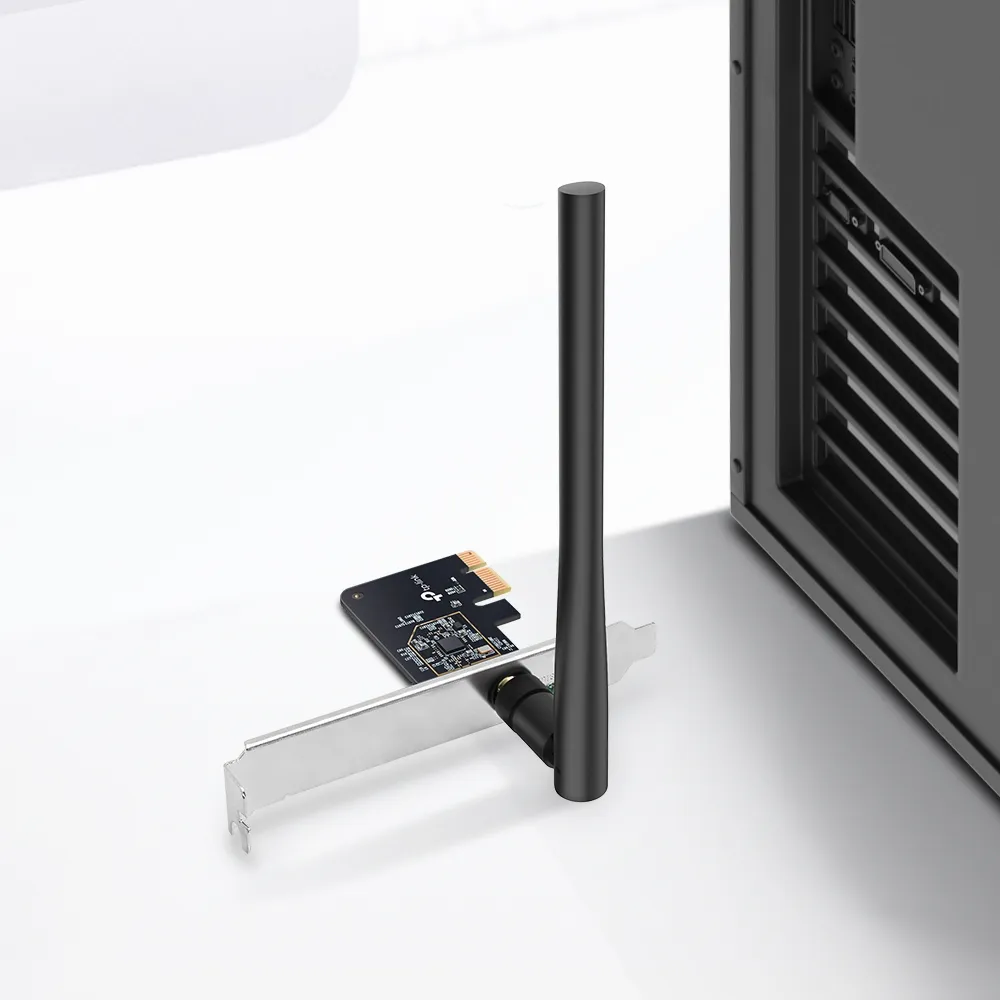 TP-Link Archer T2E - PCI Express Wi-Fi Adapter, Black, Silver