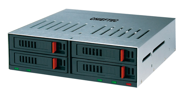 CHIEFTEC SATA 5.25i BACKPLANE 4X2.5i