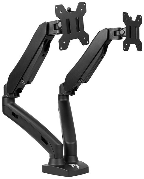Arozzi Alzare Duo - Gas Spring Dual Monitor Arm