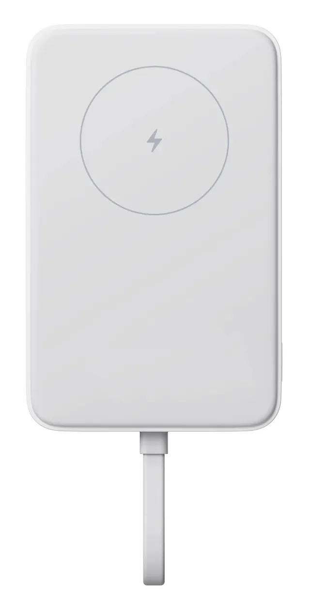 Xiaomi 10 000 mAh 33 W:n -magneettinen virtapankki, valkoinen (integroitu kaapeli)