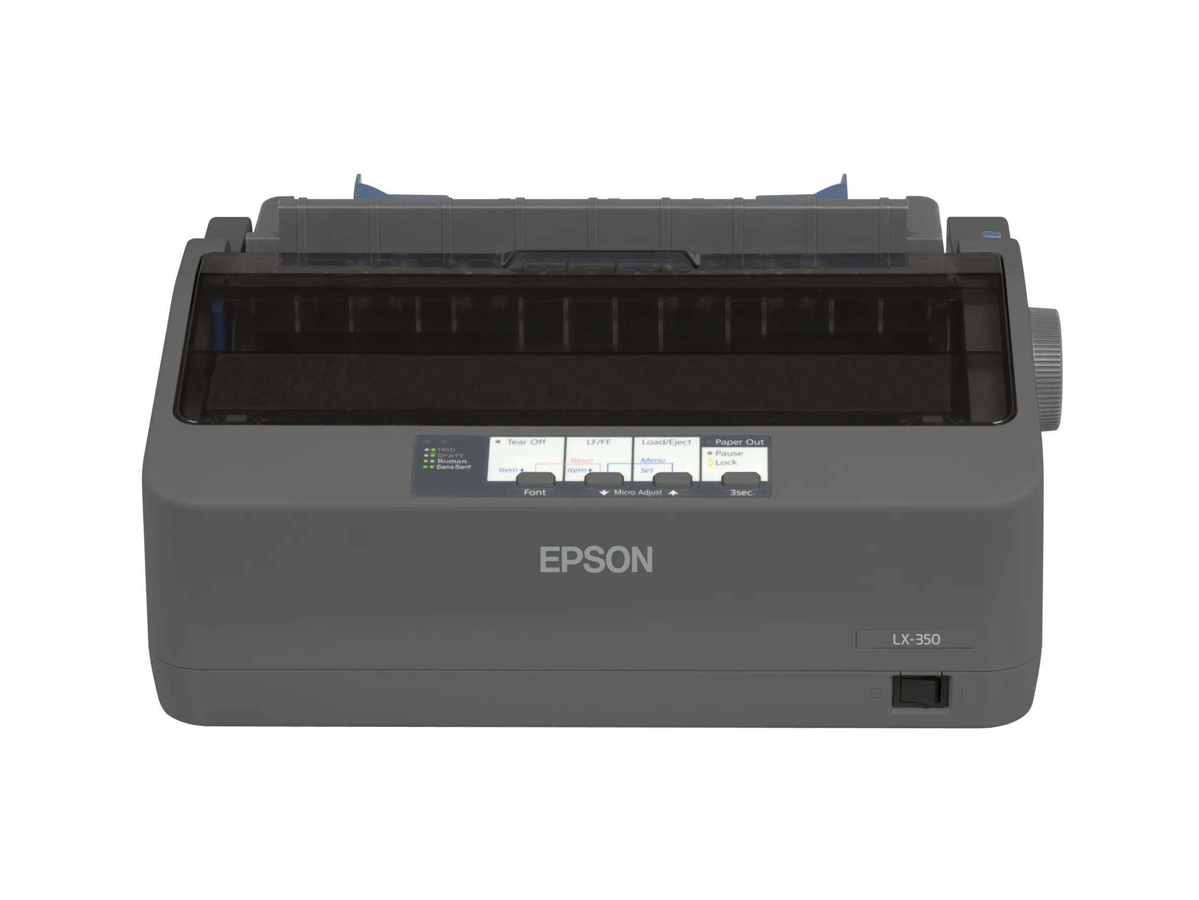 EPSON LX-350 9 pin dot matrix printer USB 2.0 1/4 original/colanders