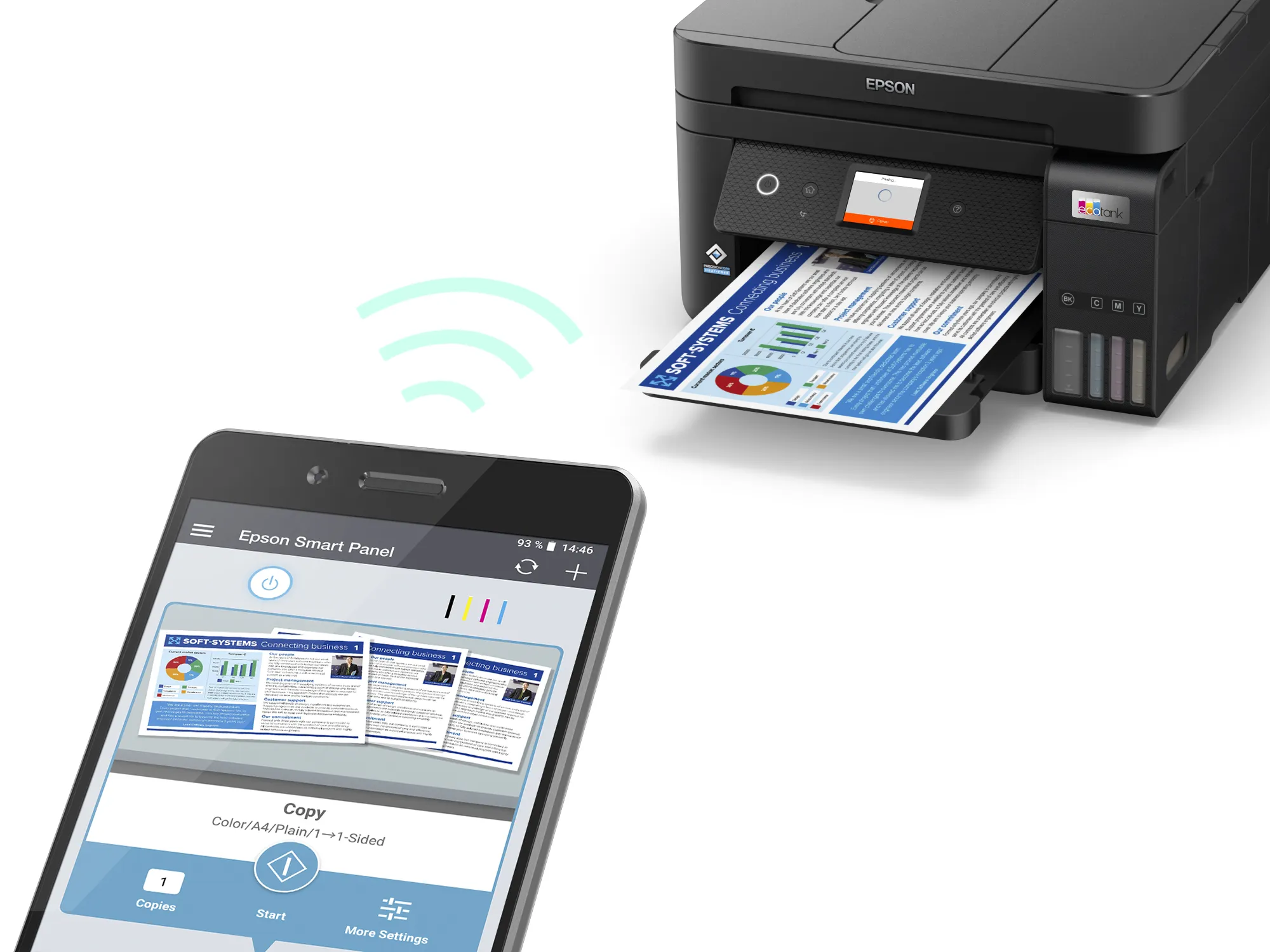 Epson EcoTank ET-4850 A4 - Inkjet All-in-One Printer
