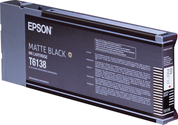 Epson T6138 - Kasetti tulostimelle - 1 x himme&auml; musta malleihin Stylus Pro 4000 C8, Pro 4000-C8, Pro 4400, Pro 4450, Pro 4800, Pro 4880