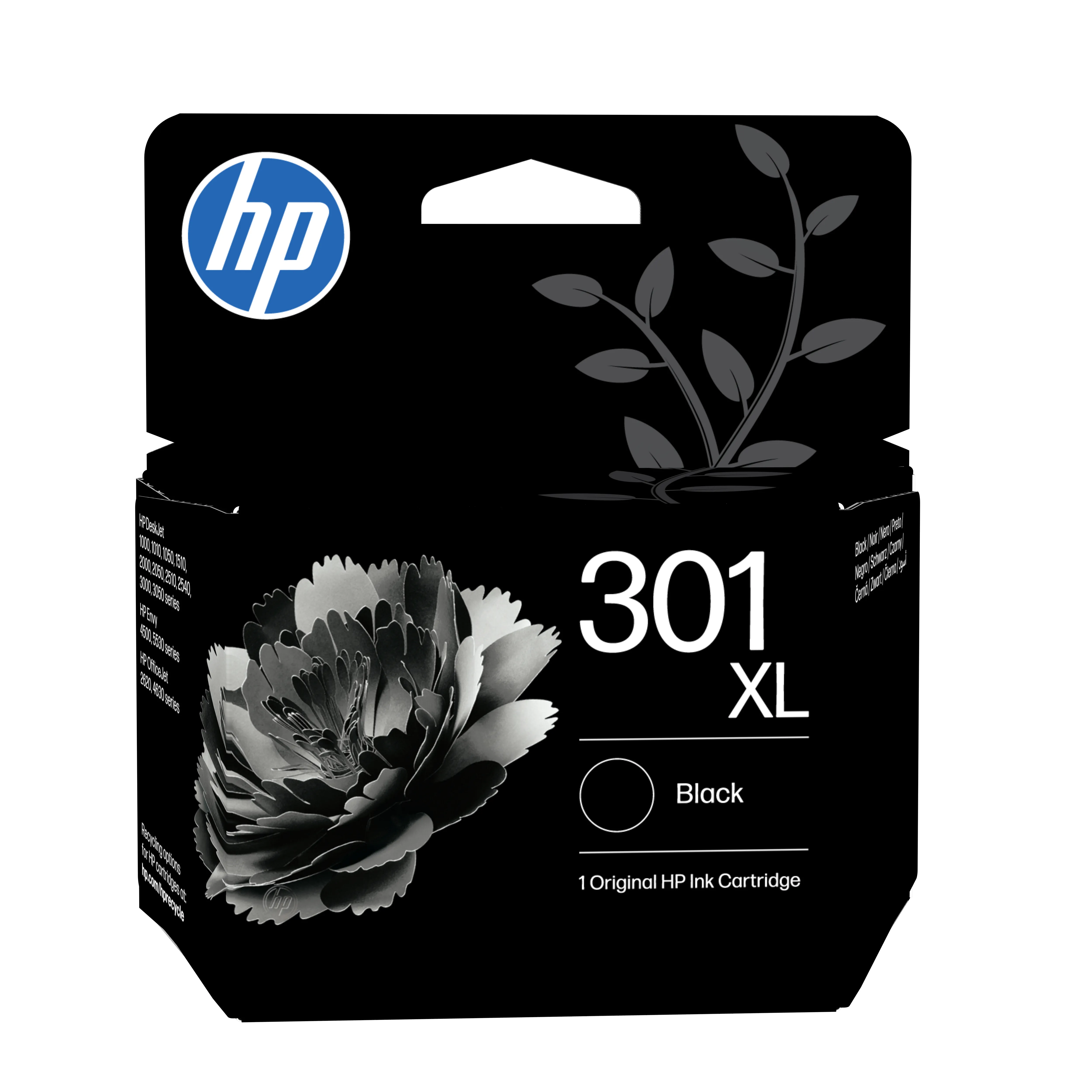 HP 301XL CH563EE ink cartridge, 8 ml, Black