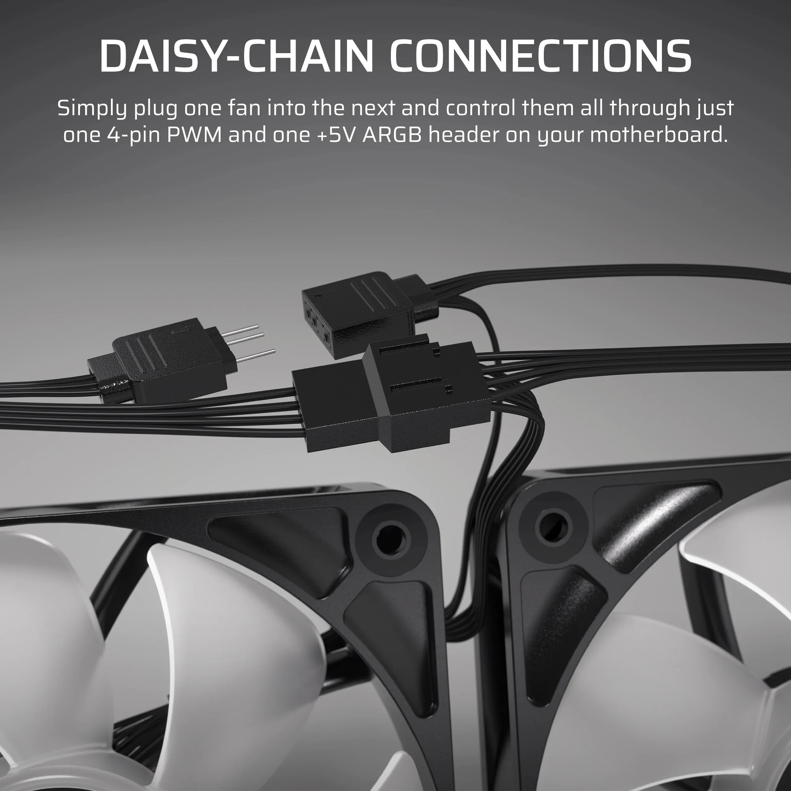 Corsair RS120 120mm ARGB - case fan, black