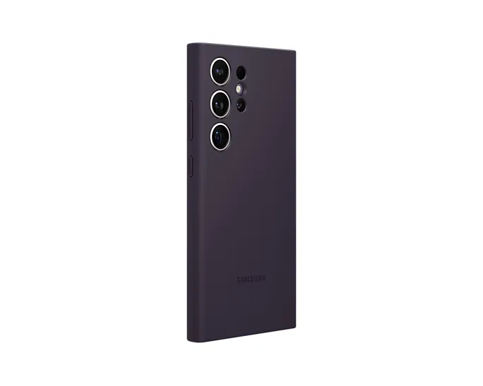 Samsung Galaxy S24 Ultra Silicone Case, Dark Violet