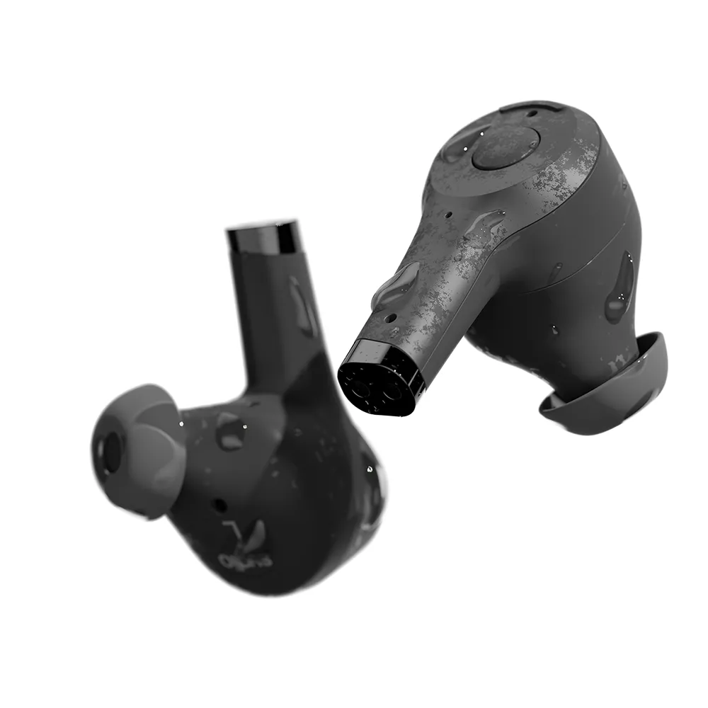 Sudio Ett -langattomat nappikuulokkeet + QI Laturi, musta (Bundle)