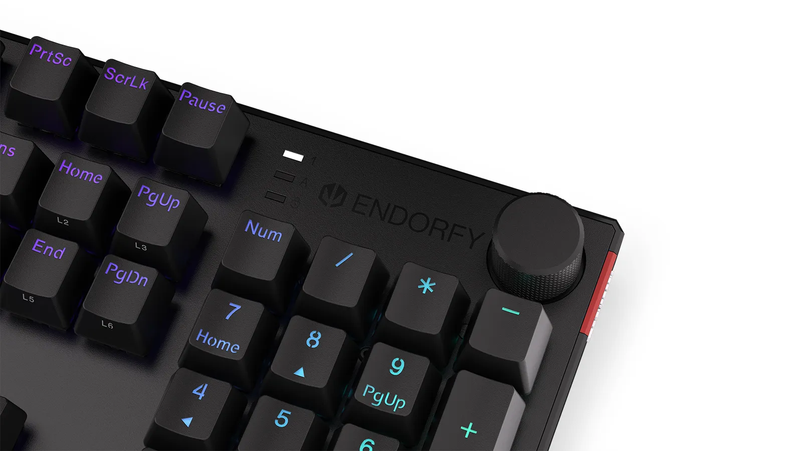 Endorfy Thock Kailh Red - gaming keyboard, black
