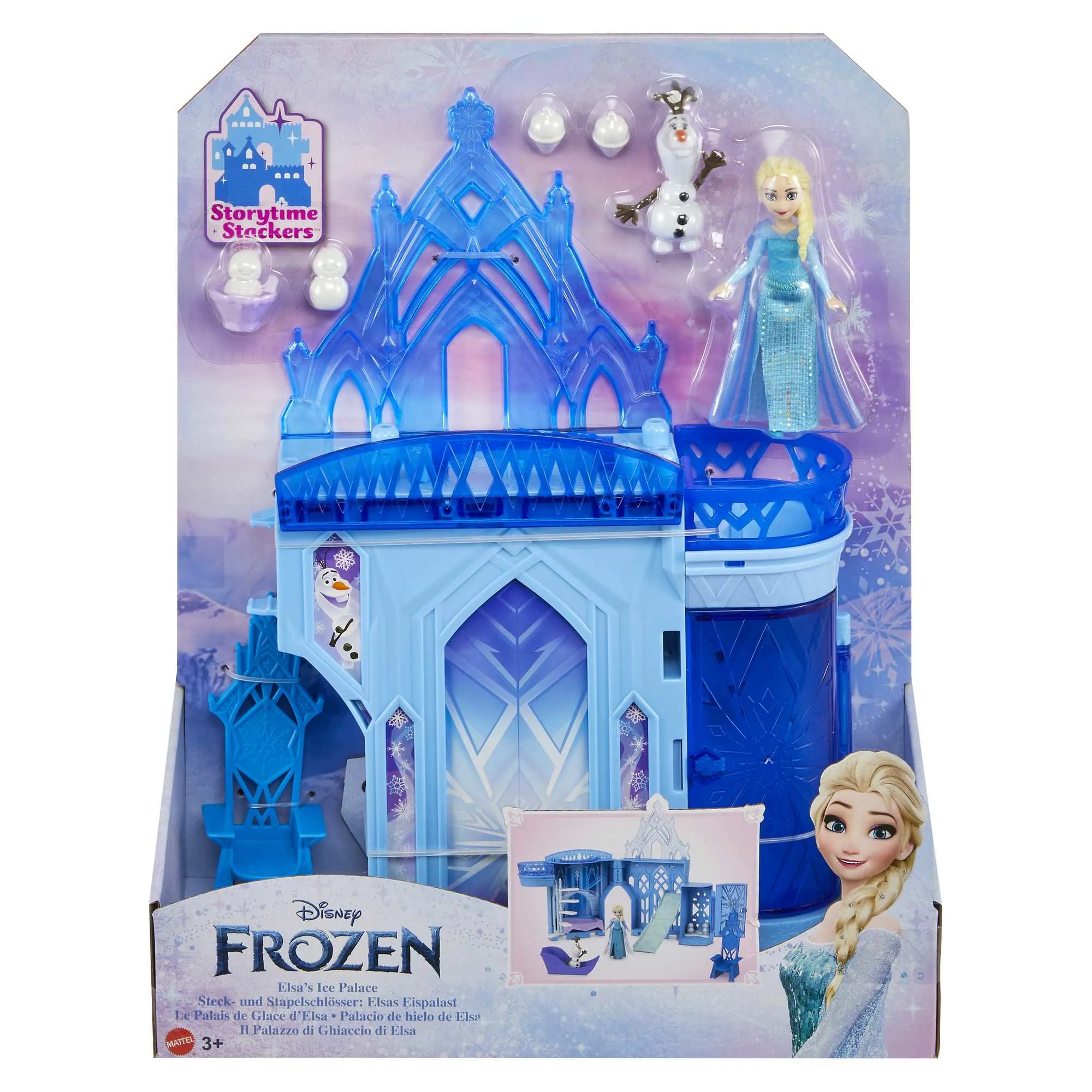 Mattel Disney Frozen Mortise and Stack Locks: Elsas Ice Palace Play Building