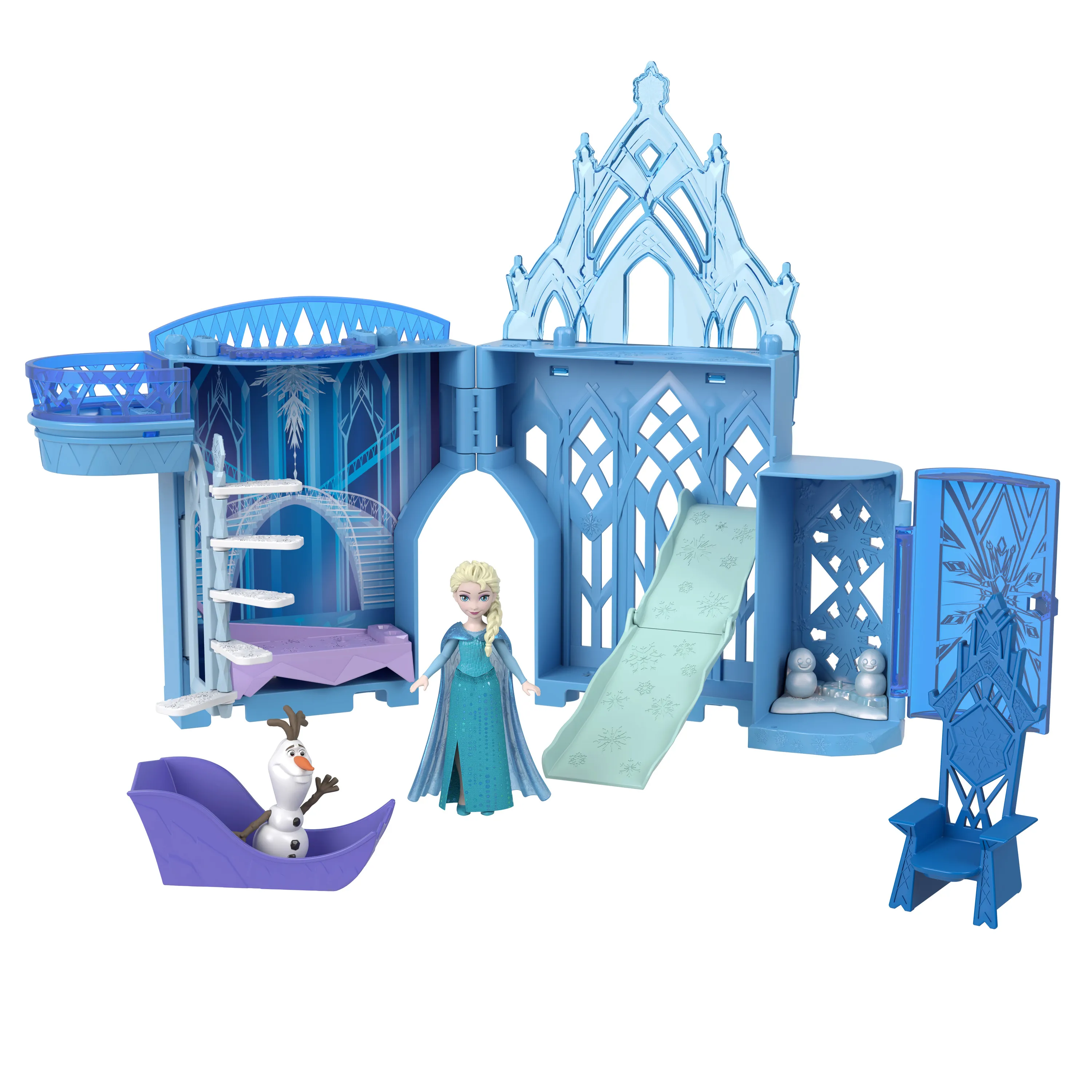 Mattel Disney Frozen Mortise and Stack Locks: Elsas Ice Palace Play Building