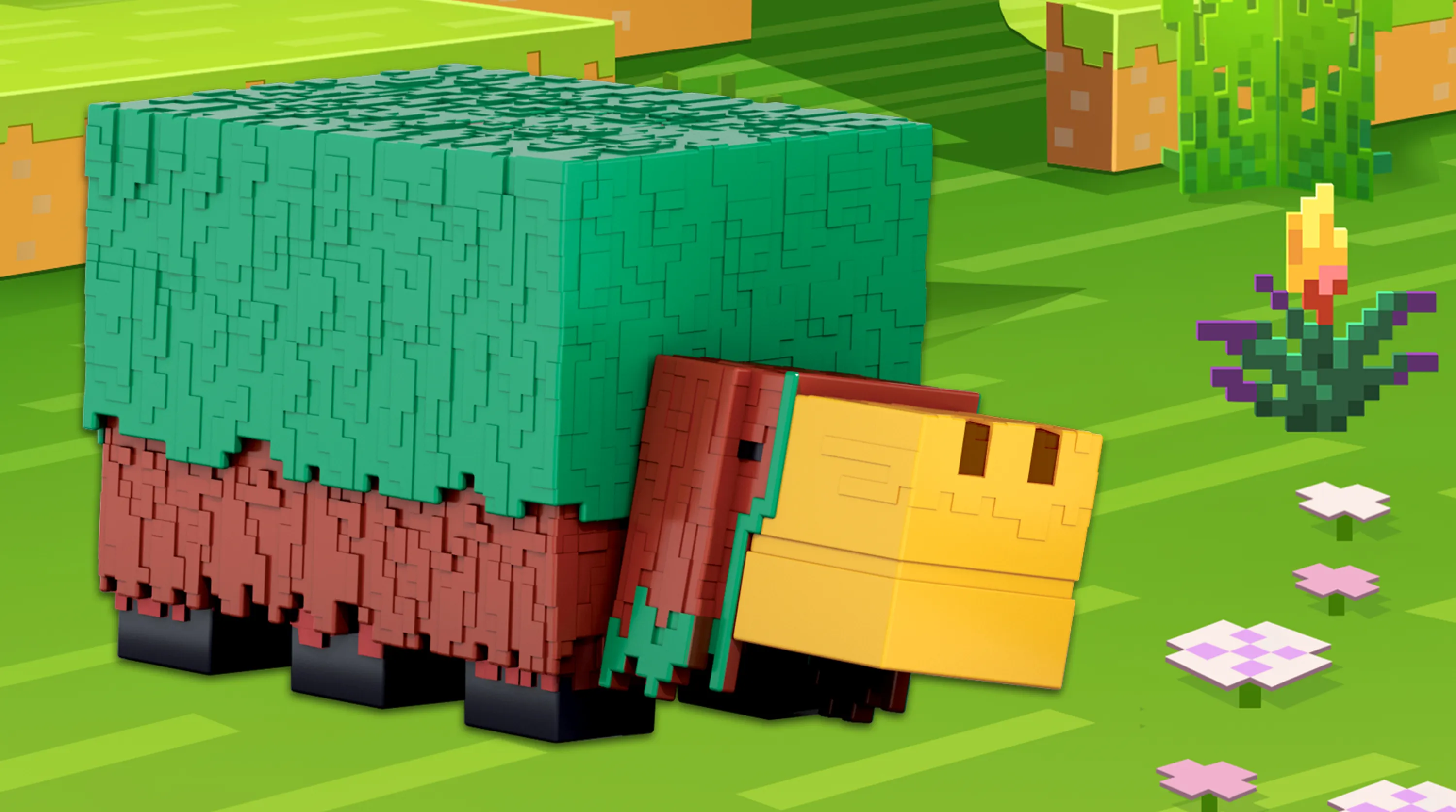 Mattel Minecraft Sniffer, toy figure