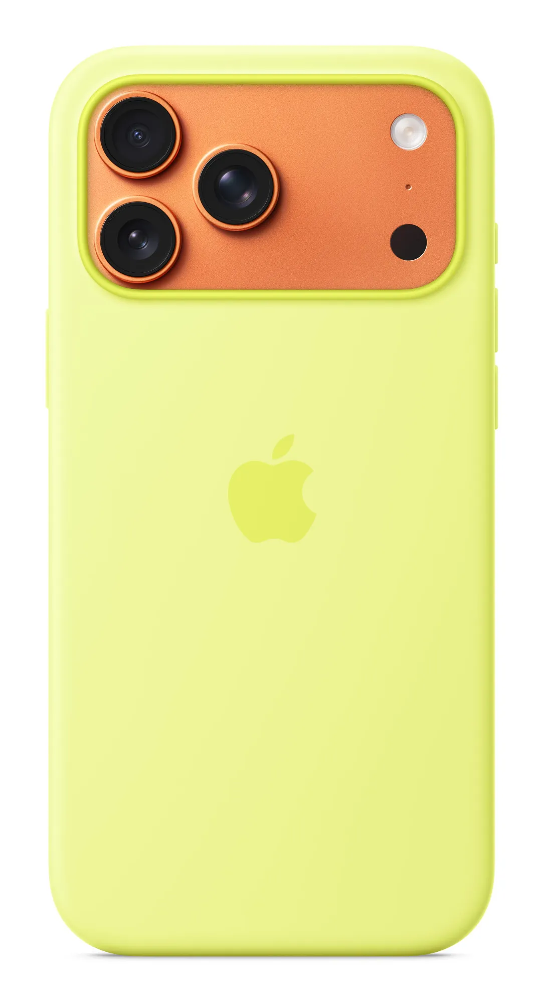 Apple iPhone 17 Pro Max, MagSafe - silicone case, Neon Yellow