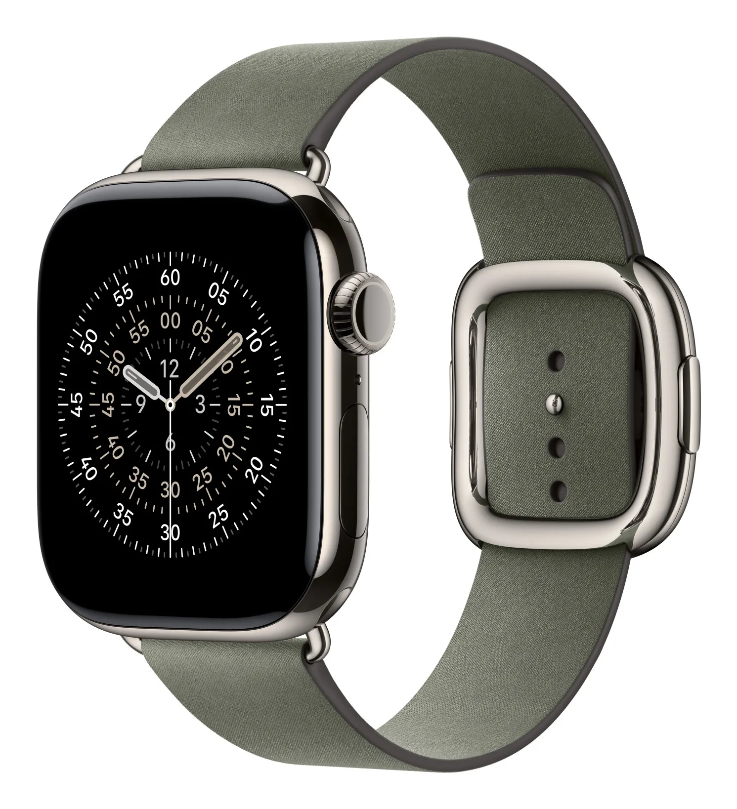 Apple Watch 42 mm modernt sp&auml;nne, sage grey, S