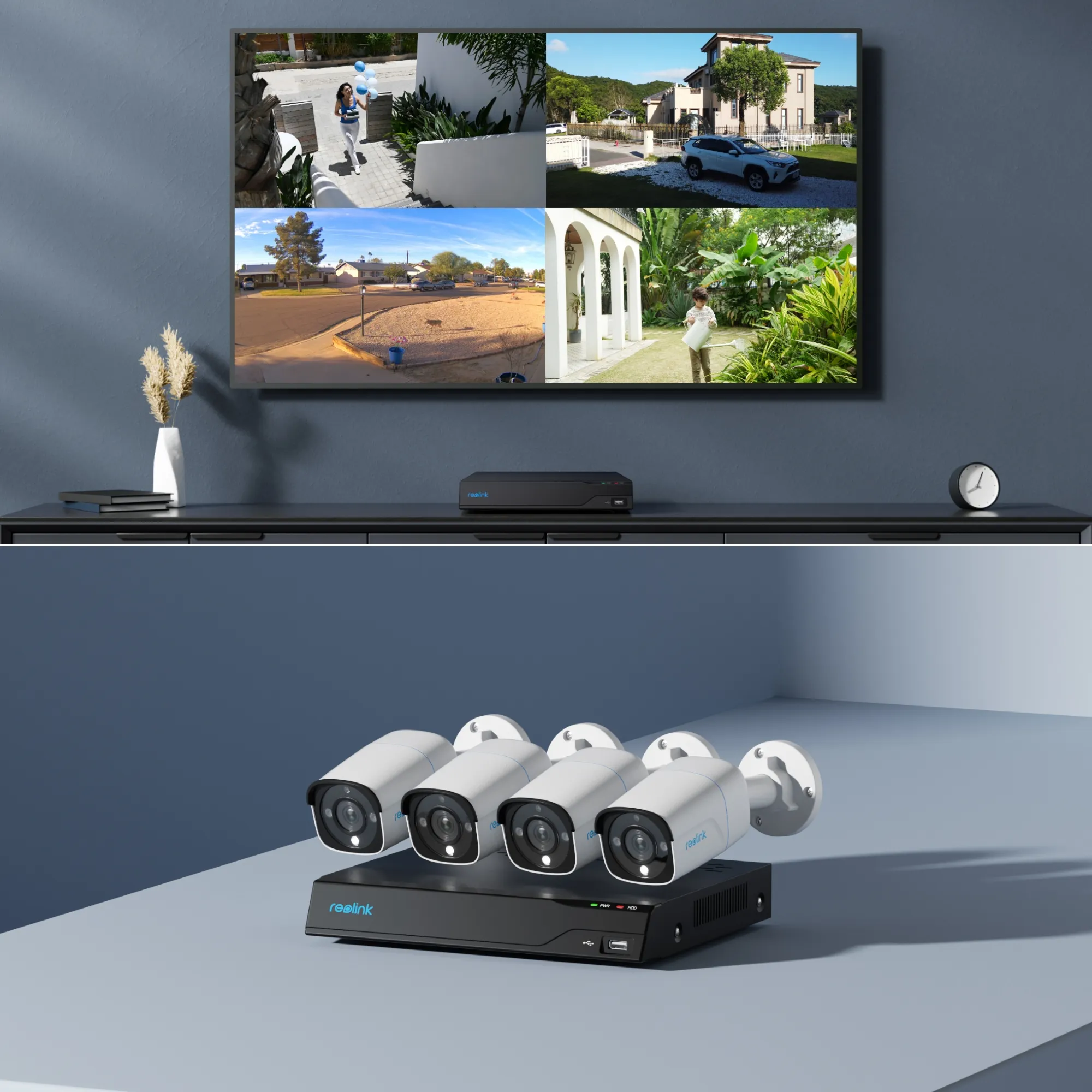 Reolink NVS8-8MB4 (Bullet)  NVR | 4K | 8MP | 8CH | 4x P330 | PoE | 2TB