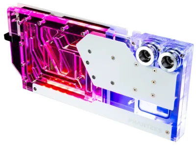 Phanteks Glacier EZ-Fit RTX 4090 GPU - Full Water Block Asus ,DRGB,White
