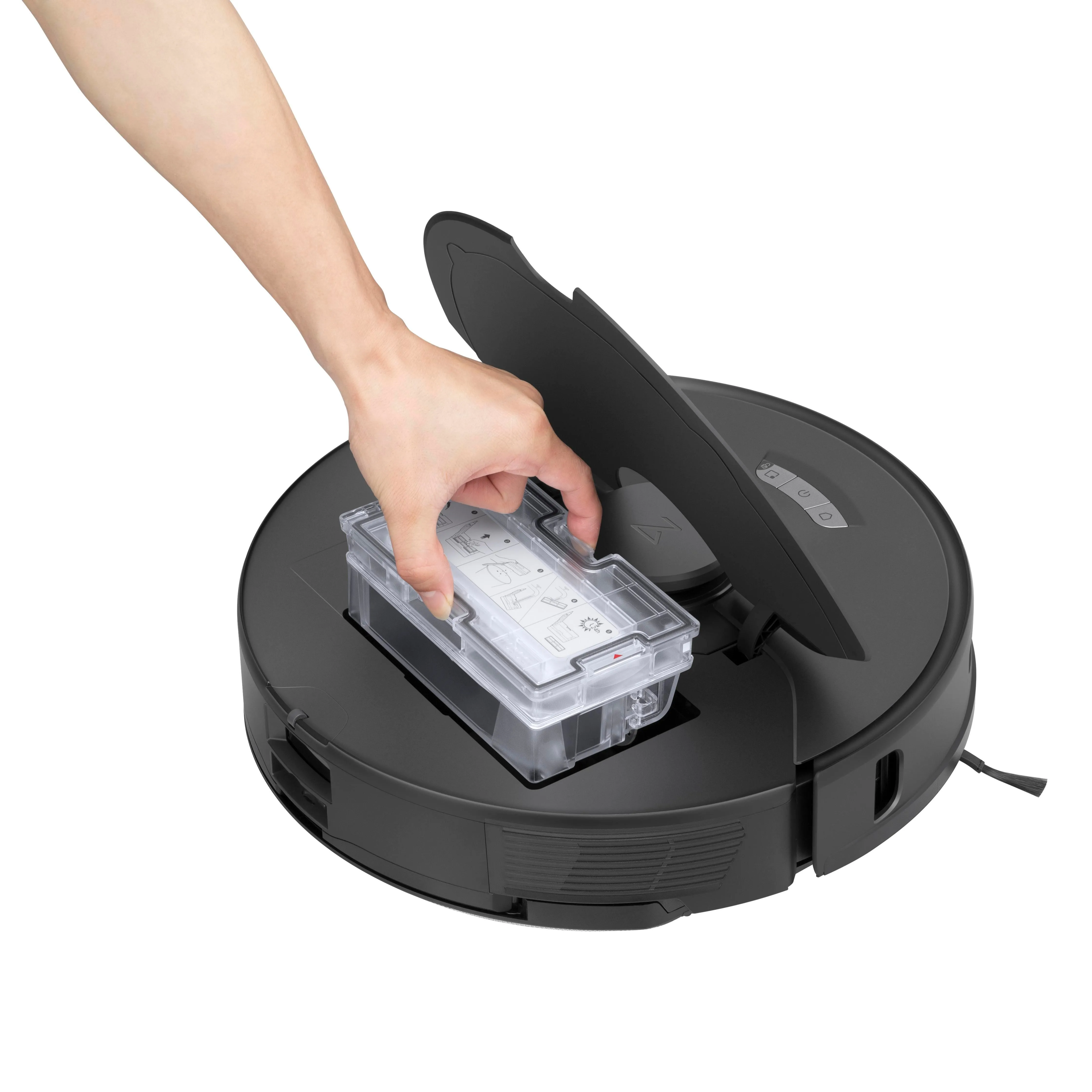 Roborock S7 Max Ultra Robot vacuum cleaner 5200 mAh 0.4 L 60 W, Black