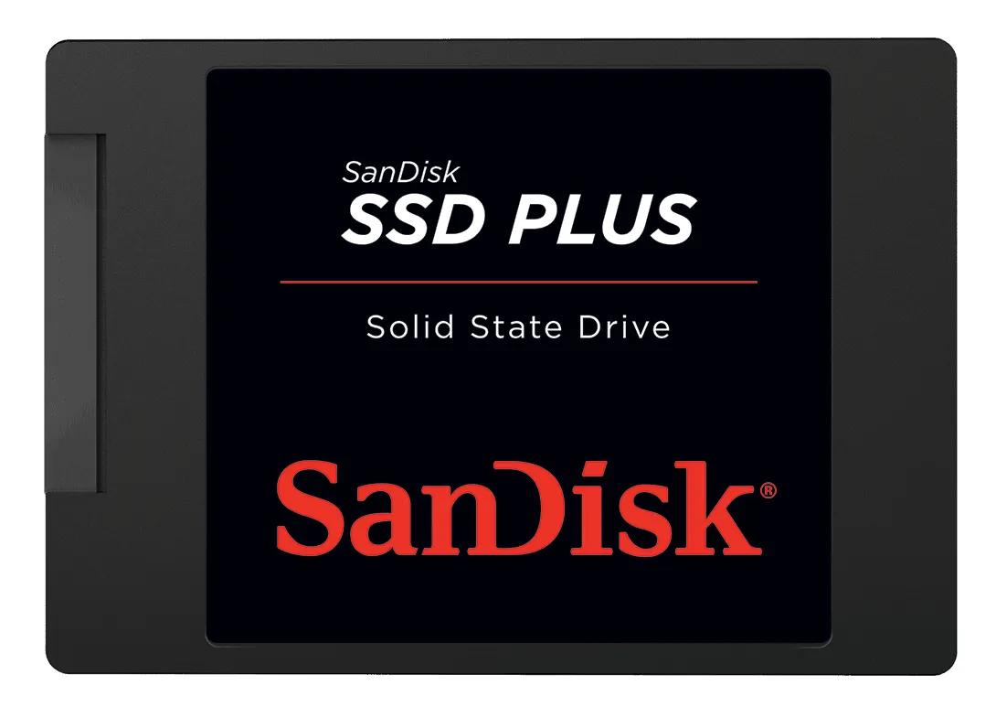 SanDisk Plus 480 Gt, SATA III, 2.5&quot; -SSD-levy