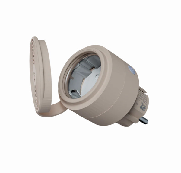 Shelly Wave Outdoor Plug S LR -uttag/kontakt designad f&ouml;r utomhusbruk