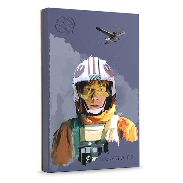 Seagate Luke Skywalker&trade; Special Edition FireCuda  2 TB - extern h&aring;rddisk, Svart