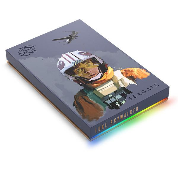 Seagate Luke Skywalker&trade; Special Edition FireCuda  2 TB - extern h&aring;rddisk, Svart