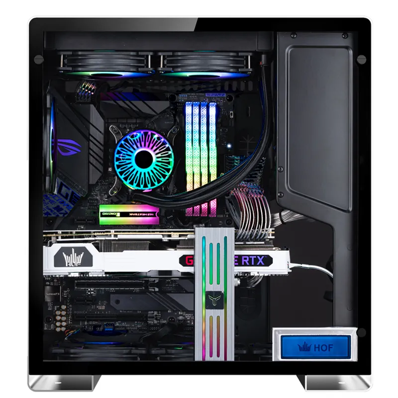 Jonsbo U5, Tempered Glass - midi case, silver