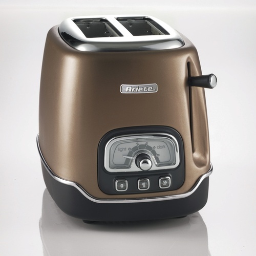 Ariete Classica - toaster, 2 slots, Brown
