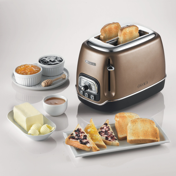 Ariete Classica - toaster, 2 slots, Brown