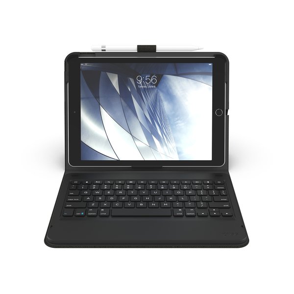 ZAGG FOLIO MESSENGER KEYBOARD APPLE IPAD 10.2 KB CHARCOAL NORDIC