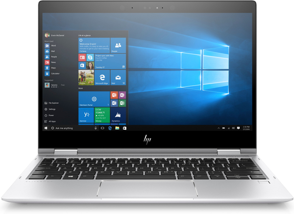 HP 12.5&quot; EliteBook x360 1020 G2, 512GB, Win 10 Pro - Notebook, Silver